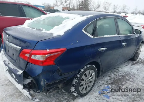 2016 Nissan Sentra S z USA, uszkodzony, nr VIN 3N1AB7AP3GY221677
